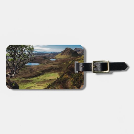 Volg je dromen! bagagelabel (Voorkant horizontaal)