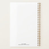 Volg je dromen Dreamcatcher gepersonaliseerde naam Planner (Achterkant)