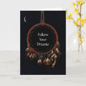 Volg je dromen droomdroomdromer kaart (Gele Bloem)