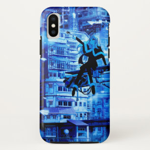 Volg je dromen en dromen Grafische Kunst iPhone X Hoesje