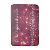 Volg je dromen en spleet badmat (Voorkant Verticaal)