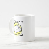 Volg je dromen Funny Mug Koffiemok (Voorkant links)