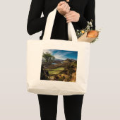Volg je dromen! grote tote bag (Voorkant (product))