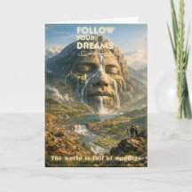 Volg je dromen Inspiratiekaart