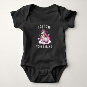 Volg Je Dromen Mijn Eenhoorn Verjaardags T-Shirt