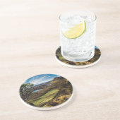 Volg je dromen! zandsteen onderzetter (Zijkant)