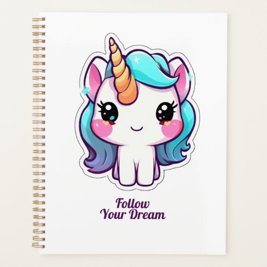 Volg je droom – Persoonlijke planner | Op maat gem (Voorkant)
