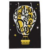 Volg je droomballon medium cadeauzakje (Voorkant)