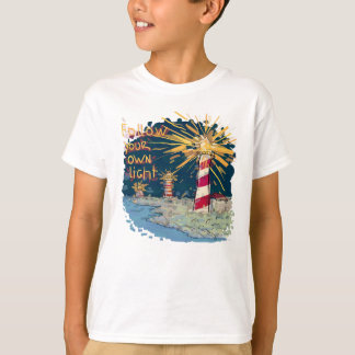 Volg je eigen licht t-shirt