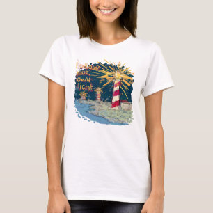 Volg je eigen licht t-shirt