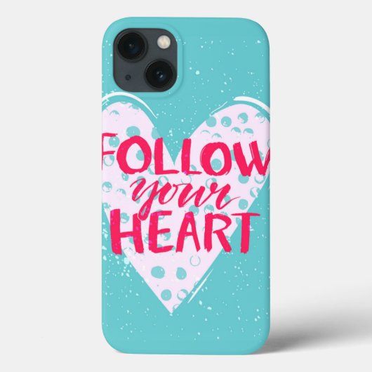 Volg je hart 2 Case-Mate iPhone case (Achterkant)