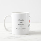 Volg je hart maar neem je brein mee koffiemok (Links)