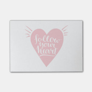 Volg je hart post-it® notes
