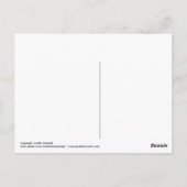 Volg je Heart Sky Flight Inspirerend Briefkaart (Achterkant)