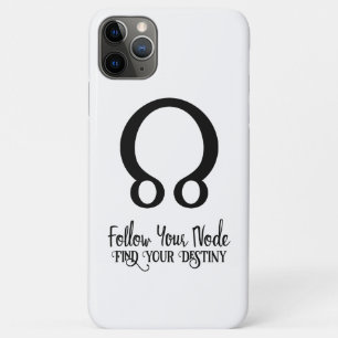 Volg Je Node Vind Je Bestemming Astrologie iPhone 11 Pro Max Hoesje