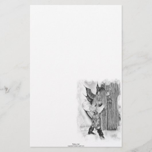 Volg me artikelen briefpapier (Voorkant)