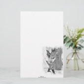 Volg me artikelen briefpapier (Staand voorkant)