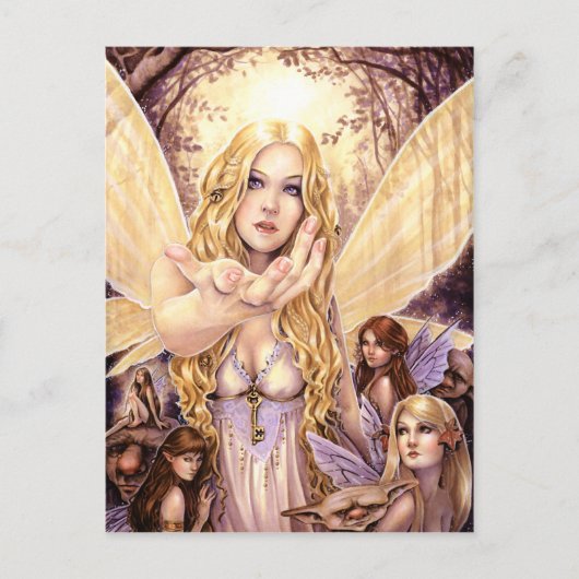 Volg me Briefkaart (Voorkant)