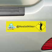 Volg me Bumpersticker (Op auto)