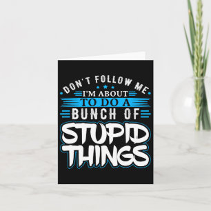 Volg me op het punt om een hele hoop te doen. kaart