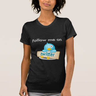 Volg me op Twitter T-shirt
