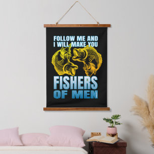 volg mij en ik zal jullie vissers van mensen maken hangend wandkleed