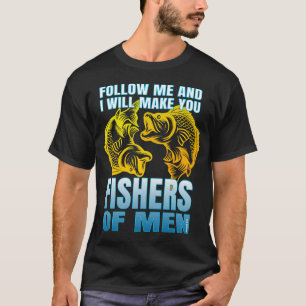 volg mij en ik zal jullie vissers van mensen maken t-shirt