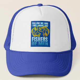 volg mij en ik zal jullie vissers van mensen maken trucker pet