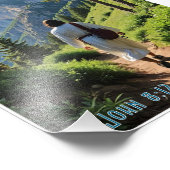 Volg mij foto afdruk (Hoek)