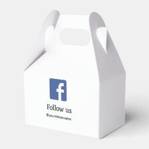 volg ons facebook gebruikersnaam social media QR t Bedankdoosjes