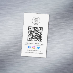 Volg QR-code om contact met ons op te nemen Jouw l Magnetisch Visitekaartje