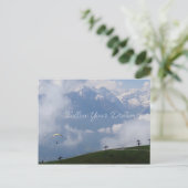 Volg uw eigen dromen-briefkaarten briefkaart (Staand voorkant)