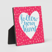Volg uw hart 3 fotoplaat (Voorkant)