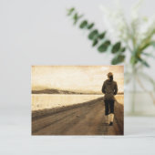 Volg uw pad briefkaart (Staand voorkant)