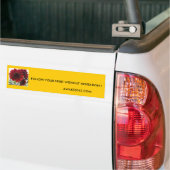 VOLG UW SPIRIT ... BUMPERSTICKER (Op Truck)