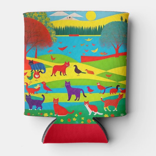 volgelingen blikjeskoeler (Voorkant)