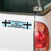 VOLGEN BUMPERSTICKER (Op Truck)