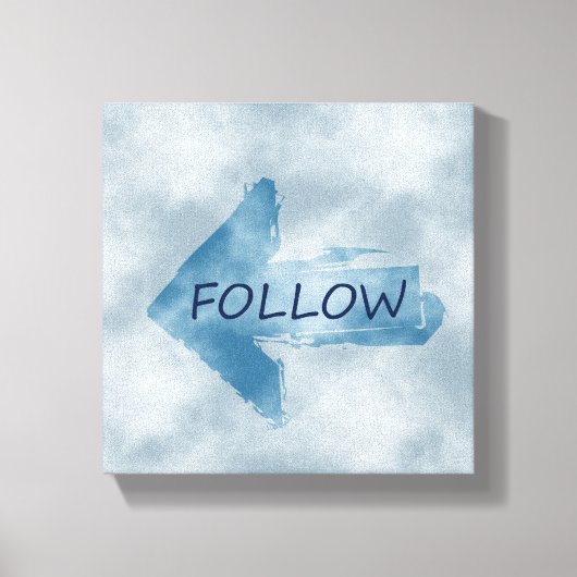 Volgen Canvas Afdruk (Voorkant)