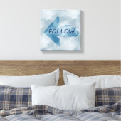 Volgen Canvas Afdruk (Insitu (Slaapkamer))