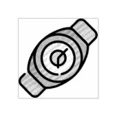Volgen Rubberstempel (Afrduk)