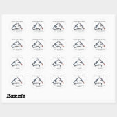 Volgende gevecht voor vrijheid ronde sticker (Vel)