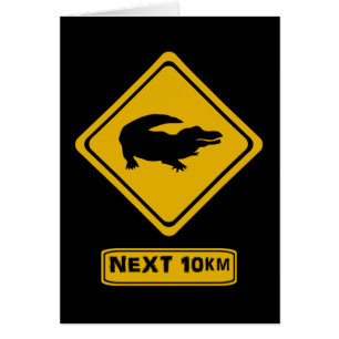 volgende krokodillen van 10 km