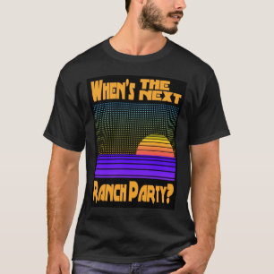 Volgende Partij (beperkte middernacht sunset editi T-shirt