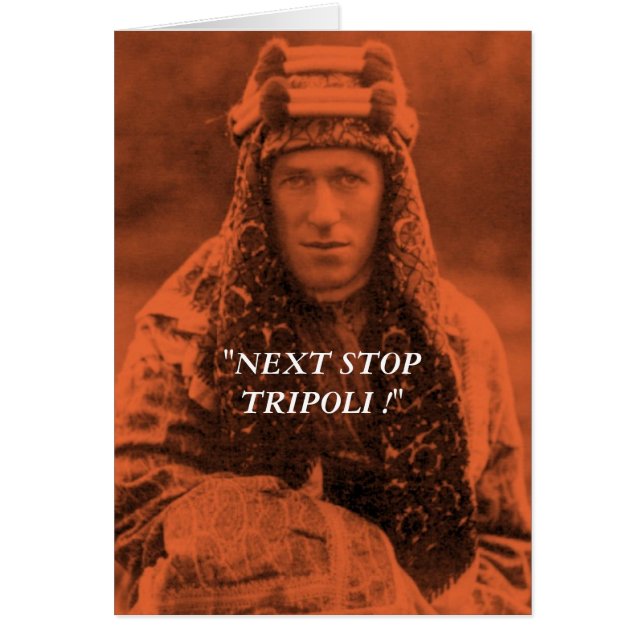 VOLGENDE STOP TRIPOLI... (Voorkant)