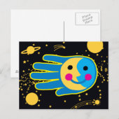 Volgende volledige maan briefkaart (Voorkant / Achterkant)