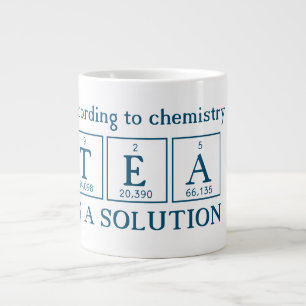 Volgens Chemistry is TEA een oplossing Extra Grote Beker