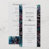 Volgorde van de dienst, programma Donker en Broeie (Voorkant / Achterkant)