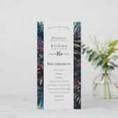 Volgorde van de dienst, programma Donker en Broeie (Staand voorkant)