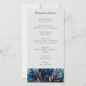 Volgorde van de dienst, programma Donker en Broeie (Achterkant)