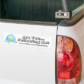 Volgt u mij? bumpersticker (Op Truck)